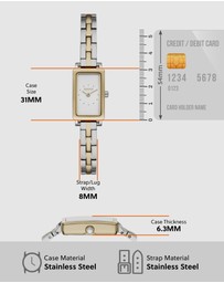 Skagen - Hagen Micro Two Tone Analogue Watch