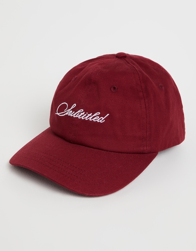 Subtitled - Subtitled Stonewashed Cap