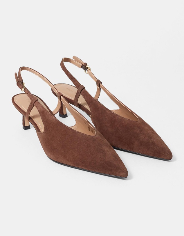 & Other Stories - Classic Leather Slingback Pumps