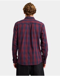 Volcom - Mens Shadowstone Flannel Long Sleeve Shirt