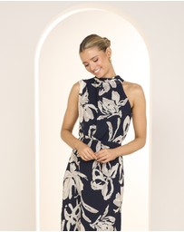 Pilgrim - Maddy High Neck Maxi Dress