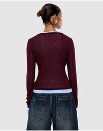 ENA PELLY - Blair LS Top