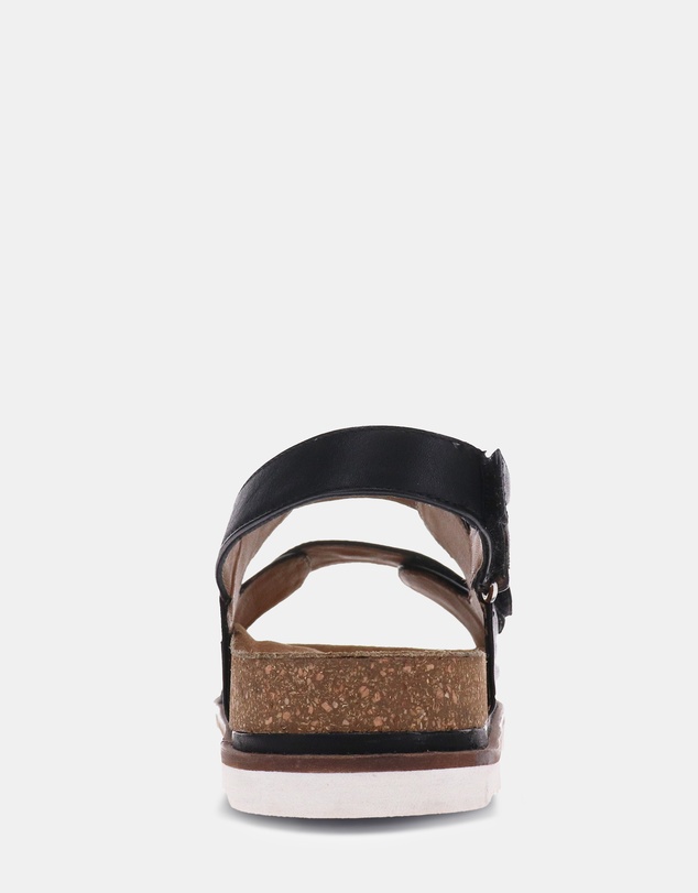 Mia Vita - Shay Adjustable Sandal - Black