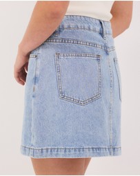Calli - Cassie Denim Mini Skirt
