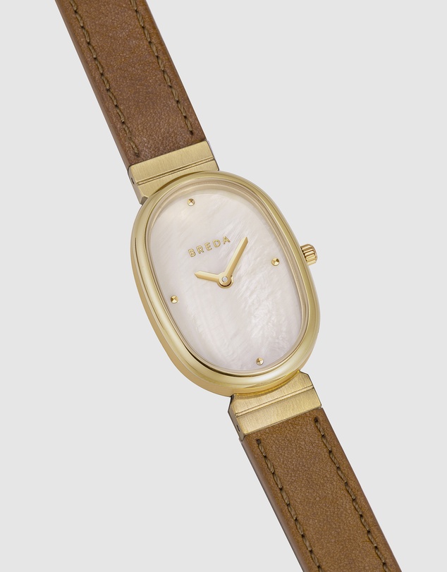 Breda - Jane 1764a Leather Band Watch, 23mm