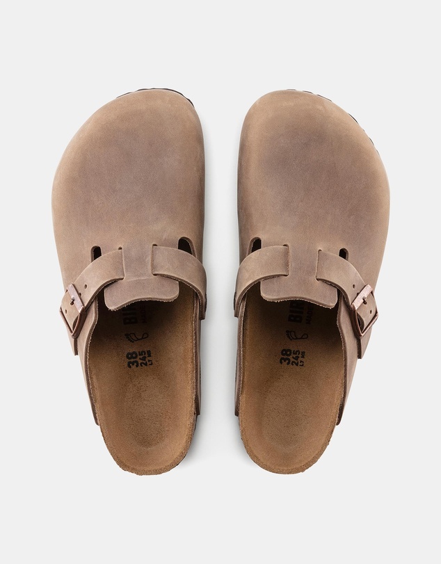 Birkenstock - Boston Nubuck Oiled Narrow - Women's