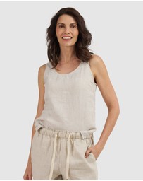CAMIXA - Tanya Tank Linen Top