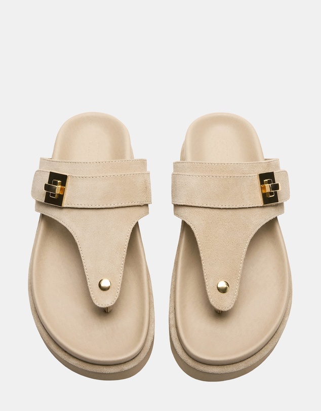 Steve Madden - Thona Sand Suede Sandals