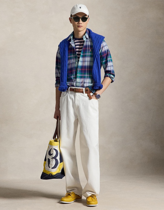 Polo Ralph Lauren - Custom Fit Plaid Oxford Shirt