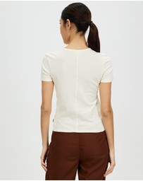 Brixton - Carefree Organic Slim Crew Tee