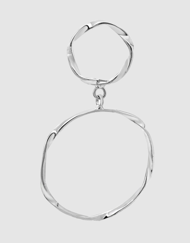 Ichu - Twisted Duo Drop Earrings
