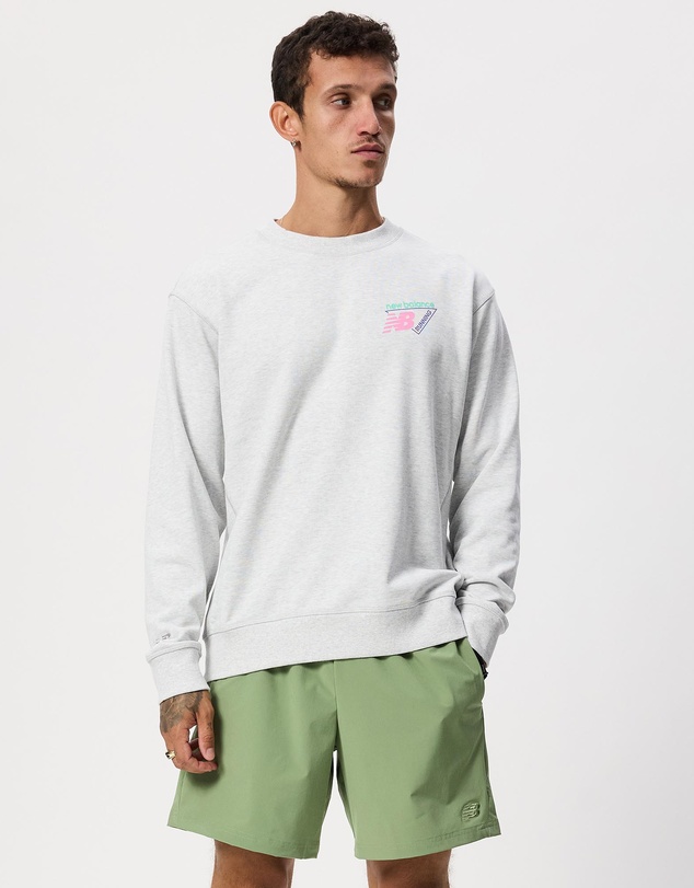 New Balance - Classic Tri-Logo French Terry Crew