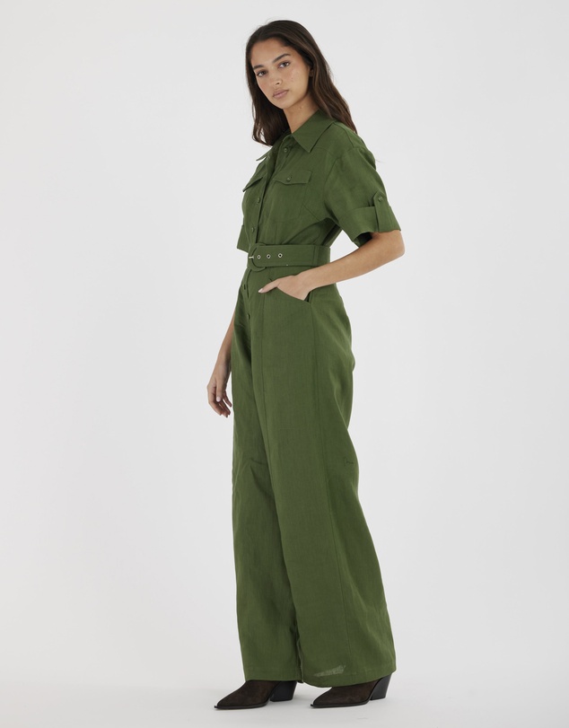 Amelius - Lauren Linen Jumpsuit