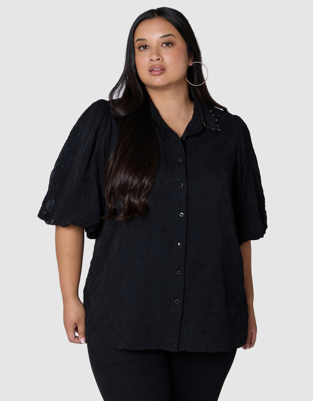 Sunday In The City - Zia Broderie Shirt