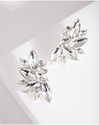 Lovisa - Diamante Fan Stud Earrings