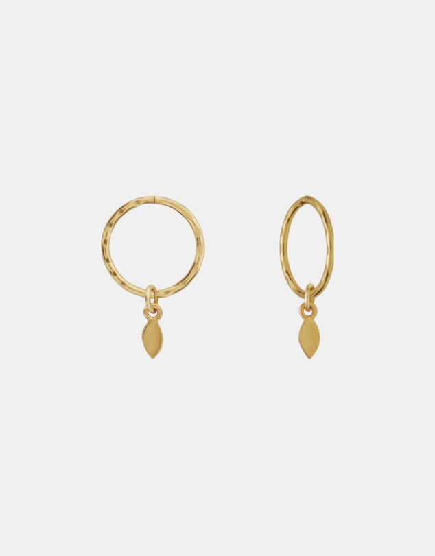 SAINT VALENTINE - Indi Mini Hoops - Gold - ICONIC EXCLUSIVE