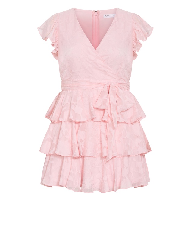 City Chic - First Date Flutter Mini Dress