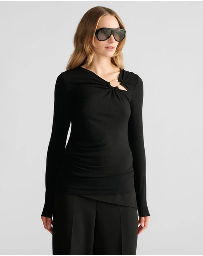 Decjuba - Tiana Metal Detail Top