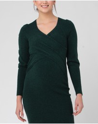 Ripe Maternity - Heidi Nursing Knit Dress