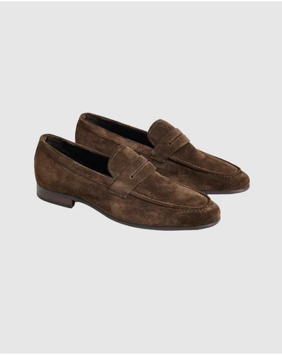 Politix - Junaid Suede Penny Loafer