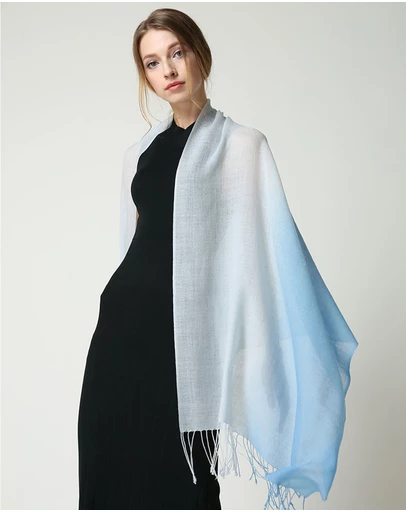 Ozwear Connection Uggs - Ugg 100% Merino Wool Tie Dye Scarf Dawn and Blue
