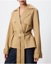 Tussah - Alex Cropped Trench Coat