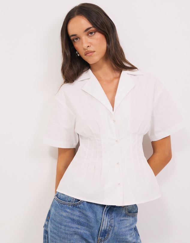 Calli - Liv Tucked Shirt