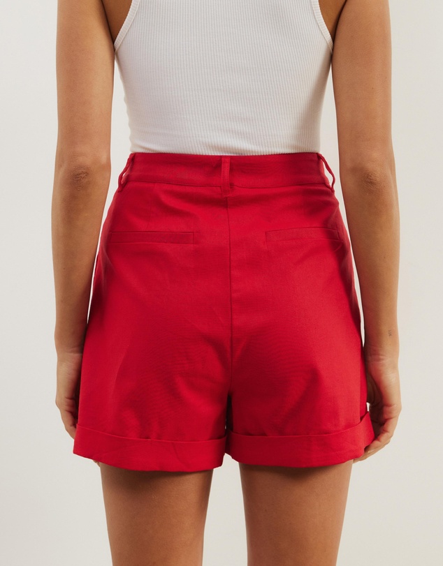 Atmos&Here - Isla Linen Blend Shorts