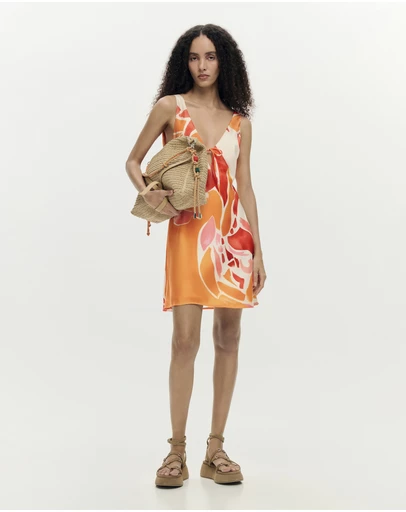 Desigual - Strappy petal dress
