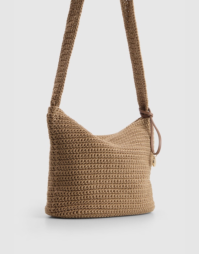 Laura Jones - Rayon Crochet Crossbody Bag