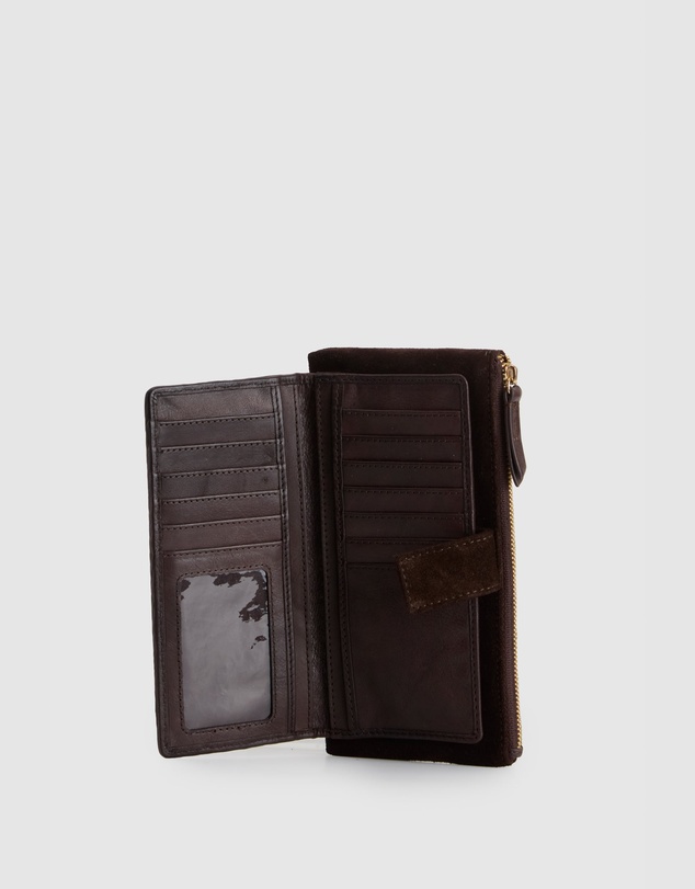 Evity - Emmy Suede Leather Medium Wallet