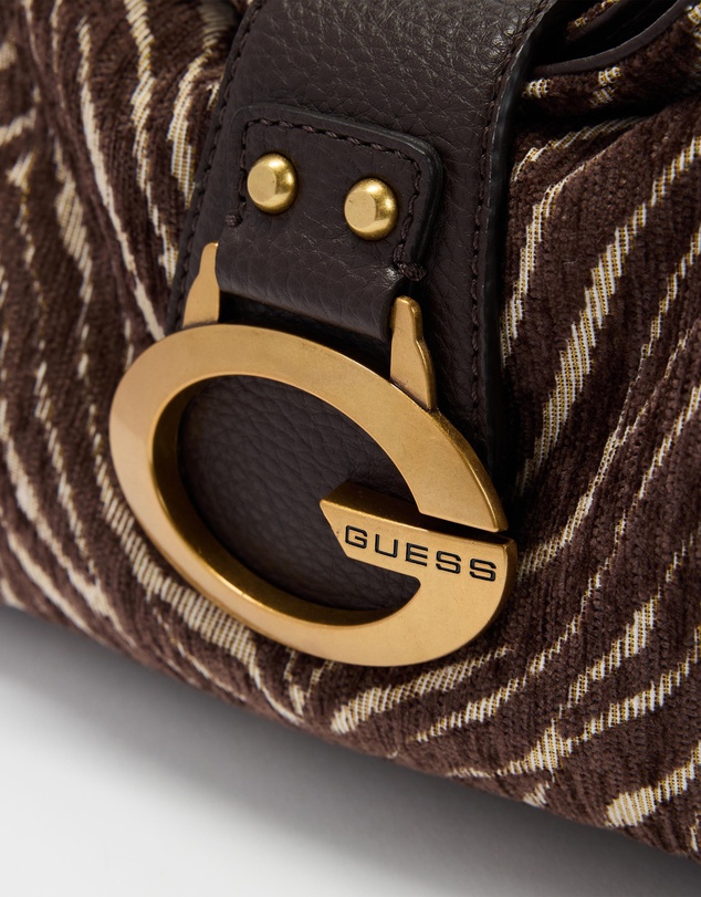 GUESS - Zebra Camden Shoulder Bag