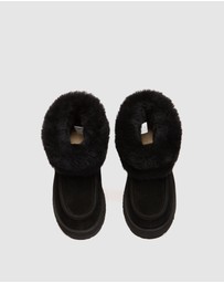 EVERAU - EverAU Ugg Loofee Cow Suede Upper UGG Boots