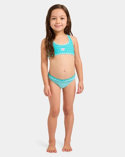 Roxy - Girls 2 to 7 Coastal Clash Two Piece