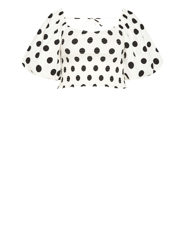 City Chic - Amari Print Top