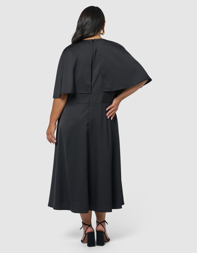 Pink Dusk by Curve Project - Seductive Secrets Midi Dress