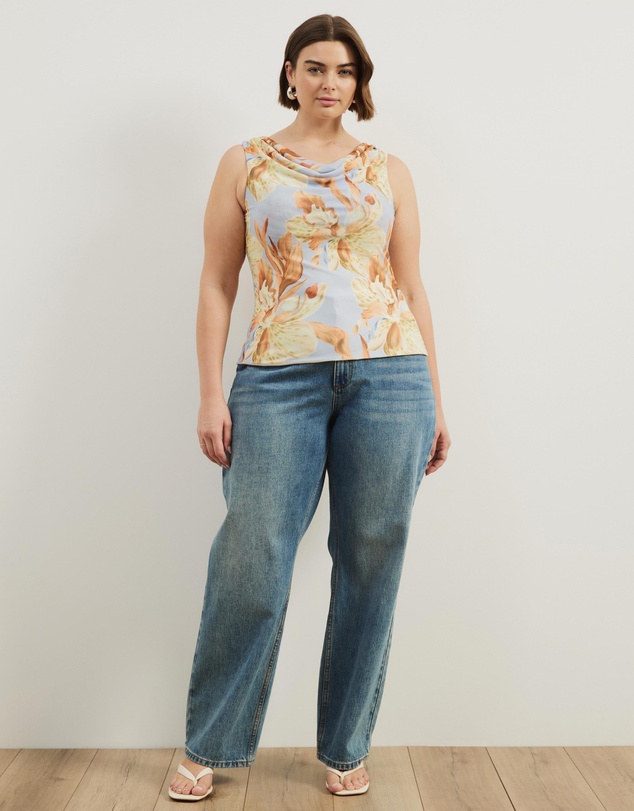 Atmos&Here Curvy - Opal Mesh Top