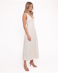 Petal & Pup - Saffron Midi Dress - Ivory