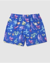 Boardies - Boardies Dragons Mid Length Swim Shorts
