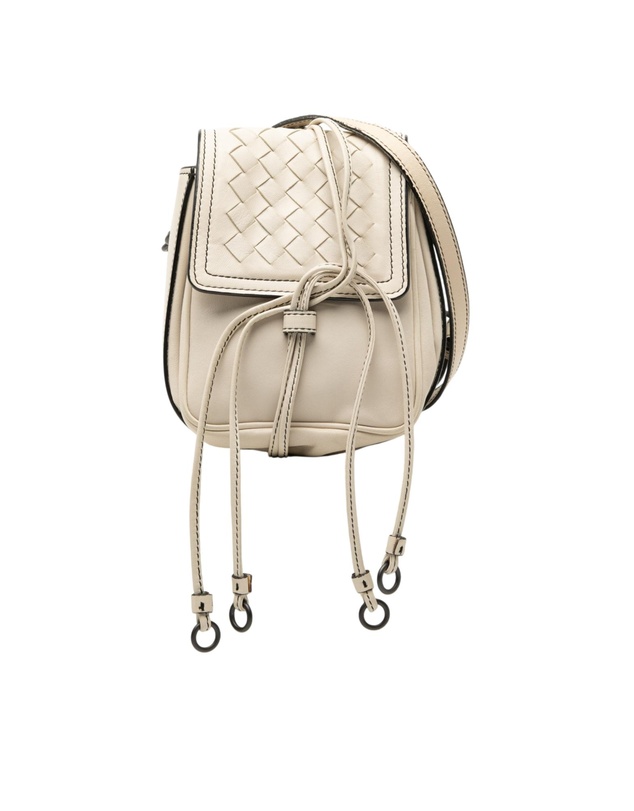 Pre-Loved by Azura Reborn - Pre-Loved Nappa Intrecciato Double Sided Flap Crossbody