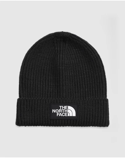 The North Face - Box Logo Cuffed Beanie - Kids