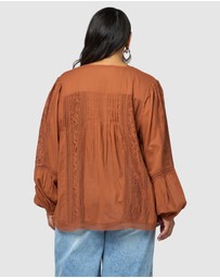 The Poetic Gypsy - Retrograde Peasant Blouse
