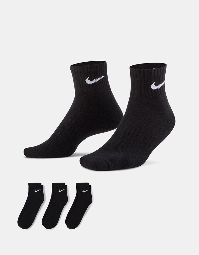 Nike - Nike Everyday Cushion Ankle Socks 3-Pack