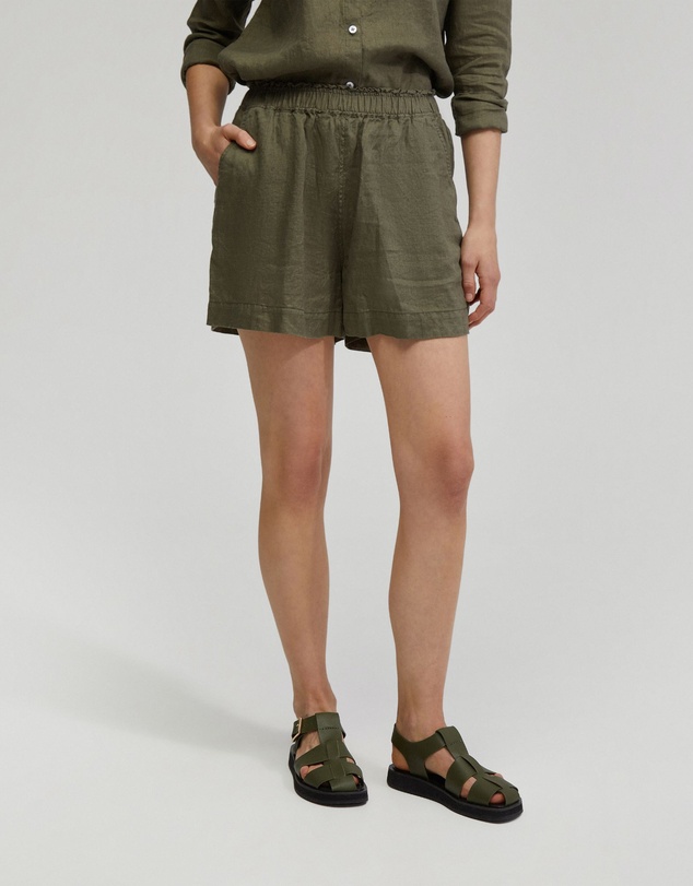 Oxford - Cleo Linen Shorts