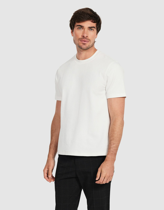 Tarocash - Richmond Textured T Shirt