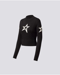 Perfect Moment - Cable Underwear Sweater