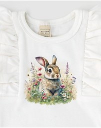 WITH LOVE FOR KIDS - Shimmy Long Sleeve Onesie - Babies