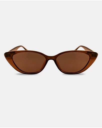Luna Rae - Expresso - Cat Eye Sunglasses