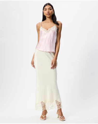 Reformation - Teddy Silk Top