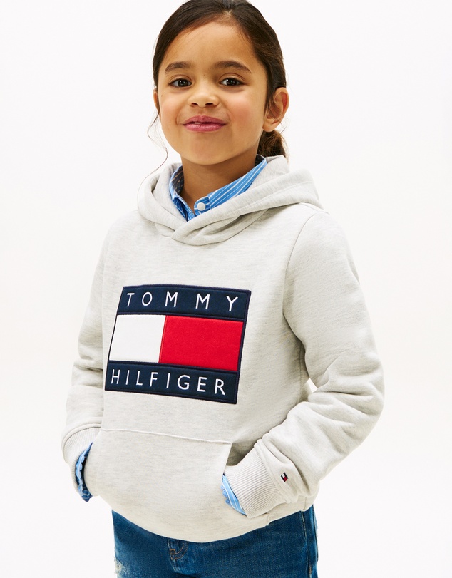 Tommy Hilfiger - Heritage Flag Badge Terry Hoody - Teens